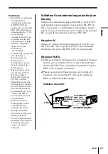 Preview for 67 page of Sony CF-SW1000T Operating Instructions Manual