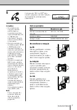 Preview for 141 page of Sony CF-SW1000T Operating Instructions Manual