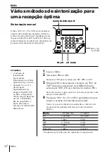 Preview for 146 page of Sony CF-SW1000T Operating Instructions Manual