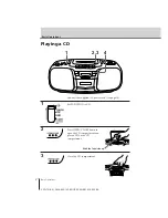 Preview for 4 page of Sony CFD-121 Operating Instructions Manual