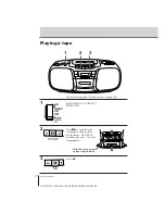 Preview for 8 page of Sony CFD-121 Operating Instructions Manual