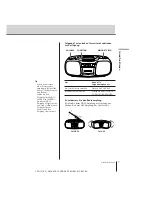 Preview for 30 page of Sony CFD-121 Operating Instructions Manual