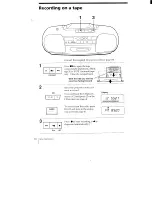 Предварительный просмотр 10 страницы Sony CFD-19 Operating Instructions Manual