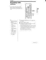 Предварительный просмотр 17 страницы Sony CFD-19 Operating Instructions Manual