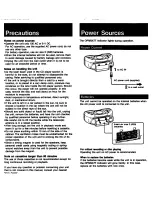 Предварительный просмотр 2 страницы Sony CFD-22 - Cd Radio Cassette-corder Operating Instructions Manual