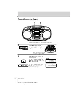 Предварительный просмотр 10 страницы Sony CFD-360 Operating Instructions Manual