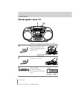 Предварительный просмотр 34 страницы Sony CFD-360 Operating Instructions Manual