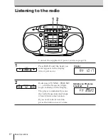 Preview for 6 page of Sony CFD-370 Operating Instructions Manual