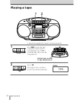 Preview for 8 page of Sony CFD-370 Operating Instructions Manual