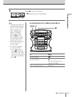 Preview for 11 page of Sony CFD-370 Operating Instructions Manual