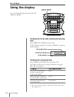 Preview for 12 page of Sony CFD-370 Operating Instructions Manual