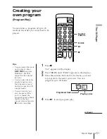 Preview for 15 page of Sony CFD-370 Operating Instructions Manual