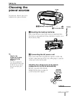 Preview for 23 page of Sony CFD-370 Operating Instructions Manual