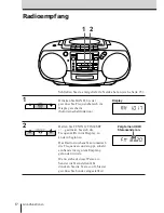 Preview for 38 page of Sony CFD-370 Operating Instructions Manual