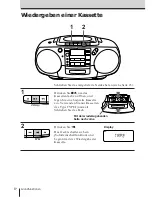 Preview for 40 page of Sony CFD-370 Operating Instructions Manual