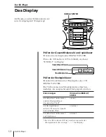 Preview for 44 page of Sony CFD-370 Operating Instructions Manual