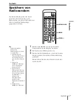 Preview for 49 page of Sony CFD-370 Operating Instructions Manual