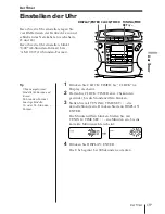 Preview for 51 page of Sony CFD-370 Operating Instructions Manual