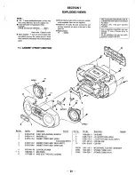 Preview for 29 page of Sony CFD-44 Service Manual