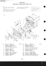 Предварительный просмотр 42 страницы Sony CFD-444L Service Manual