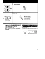 Предварительный просмотр 23 страницы Sony CFD-470 - Boombox With Cd Operating Instructions Manual