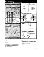 Предварительный просмотр 27 страницы Sony CFD-470 - Boombox With Cd Operating Instructions Manual