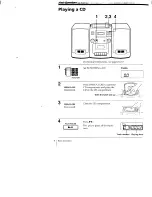 Preview for 4 page of Sony CFD-503 Operating Instructions Manual