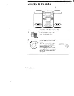 Предварительный просмотр 6 страницы Sony CFD-503 Operating Instructions Manual