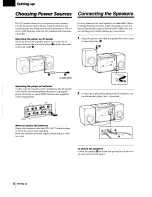 Предварительный просмотр 4 страницы Sony CFD-510 Operating Instrucktions