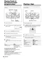 Предварительный просмотр 10 страницы Sony CFD-510 Operating Instrucktions