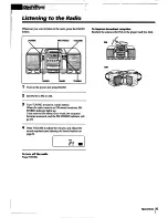 Preview for 9 page of Sony CFD-530 Operating Instructions Manual