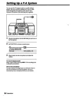 Предварительный просмотр 16 страницы Sony CFD-530 Operating Instructions Manual