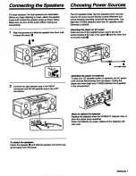 Preview for 7 page of Sony CFD-560 Operating Instructions Manual