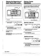 Preview for 12 page of Sony CFD-560 Operating Instructions Manual