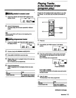 Preview for 13 page of Sony CFD-560 Operating Instructions Manual