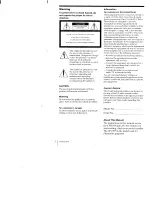 Preview for 2 page of Sony CFD-575 - 3 Piece Cd/radio Cassette Operating Instructions Manual