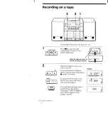 Предварительный просмотр 10 страницы Sony CFD-575 - 3 Piece Cd/radio Cassette Operating Instructions Manual