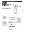 Предварительный просмотр 21 страницы Sony CFD-575 - 3 Piece Cd/radio Cassette Operating Instructions Manual