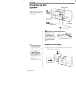 Предварительный просмотр 26 страницы Sony CFD-575 - 3 Piece Cd/radio Cassette Operating Instructions Manual