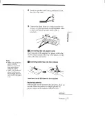 Предварительный просмотр 27 страницы Sony CFD-575 - 3 Piece Cd/radio Cassette Operating Instructions Manual