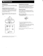 Предварительный просмотр 2 страницы Sony CFD-6 Operating Instructions Manual