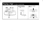 Предварительный просмотр 5 страницы Sony CFD-6 Operating Instructions Manual