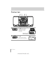 Предварительный просмотр 8 страницы Sony CFD-646 Operating Instructions Manual