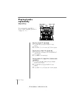 Предварительный просмотр 14 страницы Sony CFD-646 Operating Instructions Manual