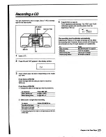 Preview for 25 page of Sony CFD-758 Operating Instructions Manual