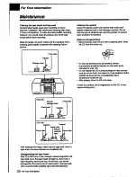 Preview for 32 page of Sony CFD-758 Operating Instructions Manual