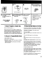 Preview for 25 page of Sony CFD-770 Operating Instructions Manual