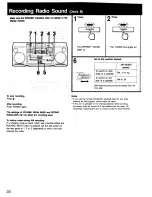 Preview for 28 page of Sony CFD-770 Operating Instructions Manual