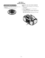 Предварительный просмотр 4 страницы Sony CFD-922L Service Manual