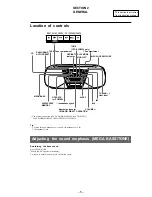 Предварительный просмотр 5 страницы Sony CFD-922L Service Manual